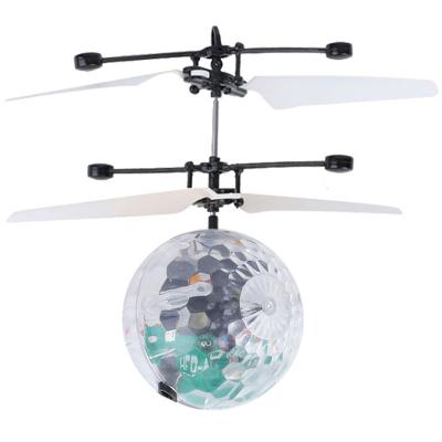 China RC Amazon Hobby Good Selling Induction Flight Ball Toys With LED Light Rotating Aircraft Interactive Ball Toy for sale