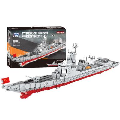 China Assembly Toy Hot Sale 2631pcs Xingbao Building The Missouri Battleship Model Military Building Toys Big Blocks Plastic Ship For Children for sale