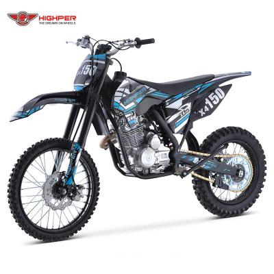 China 150cc 200cc 250cc 4stroke Big Wheel Adult Gas Powered Dirt Bike Motorcycle Super Cross (DB609) 19 16 or 21 18