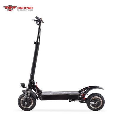 China HIGHPER unisex 10 inch 2000w popular electric scooter with dual motor for sale