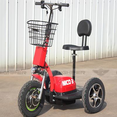 China 500w 48v unisex three wheel electric mobility scooter, electric scooter for old man for sale