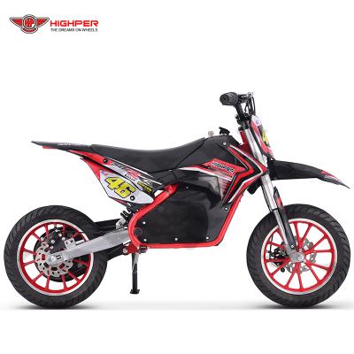 China 500W 36V High Quality Automatic Off Road Kids Mini Battery Electric Cross Dirt Bike (HP110EA) 2.50-10 for sale