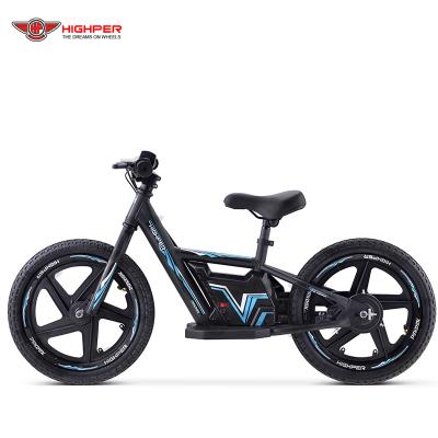 China 16 inch kids no pedal electric bicycle kids balance bike stability cycle for kids HP119E for sale