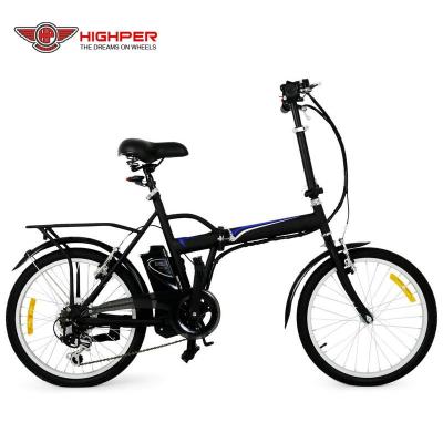 China 250W24V8Ah Standard 20inch Brushless Foldable Electricbicycle for sale