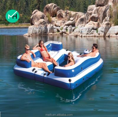 China Water Entertainment New Products Outdoor Inflatable Water Floating Floating Island For Sale for sale