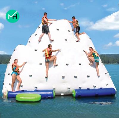 China High Quality Outdoor Inflatable Water Entertainment Iceberg Water Slide Float Float Game For Sale for sale