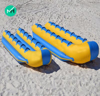 China New design outdoor water toys cheap used inflatable banana boat for sale customer size for sale