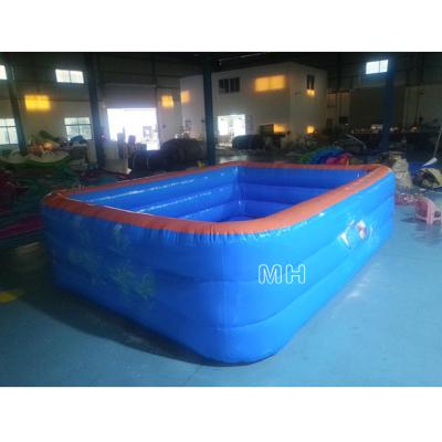 China Large Family Swimming Pool Eco-Friendly Outdoor Adult Kid Inflatable Garden Inflatable Swimming Pool for sale