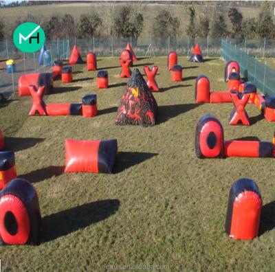 China HOT SALE high quality outdoor giant cheap inflatable bunkers for adult customized for sale