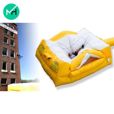 China Jump Fire Resistant Airbag Emergency Fire Safety Cushion Inflatable Rescue Air Cushion For Rescue for sale