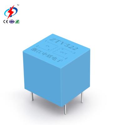 China Zhongdun Ztv522 2ma AC Voltage Sensor Mini Pt Pcb Mount Low Current Accuracy Low Loss Potential Transformer for sale