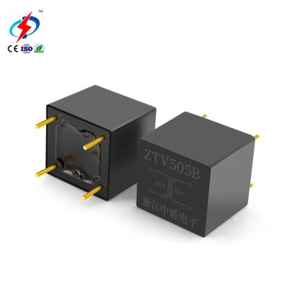 China Zhongdun Ztv505B 2ma AC Voltage Sensor Mini Pt Pcb Mount Low Current Accuracy Low Loss Potential Transformer for sale