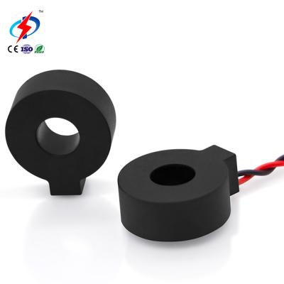 China Zhongdun ZDLX330 Long Life 5AM 6.5mm Low Voltage Wire Ferrite Zero Phase Zero Order Zct Current Transformer With Lead Wire for sale