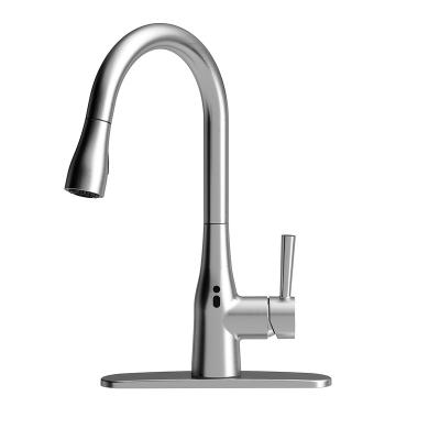 China Touchless Sense Faucets Power-Saving Kitchen Faucet With Water Quality Monitoring Temperature Display Specific App Control for sale