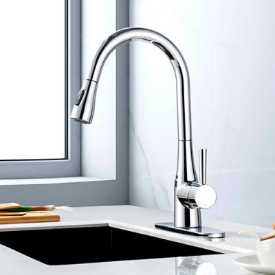 China Sense Faucets Touchless Kitchen Faucet with Pull Down Sprayer, Motion Sensor Kitchen Sink Faucet with 1 Handle 2 Modes Magnetic Coupling Spray for sale