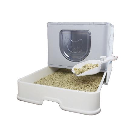 China Large Drawer Type Cat Litter Box Viable Online Wholesale Colorful Luxury Pretty Design for sale