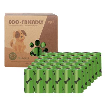 China Custom Stored Scented Disposable Compostable Dog Poop Bags Biodegradable Carriers Carrier Baggies Dispenser Poop Waste Bag For Dog for sale