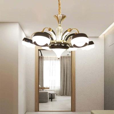 China Newest Modern Luxury Contemporary Chandelier Living Room Dining Room Hotel Modern Hanging Lamp Lighting Led Pendant Light for sale