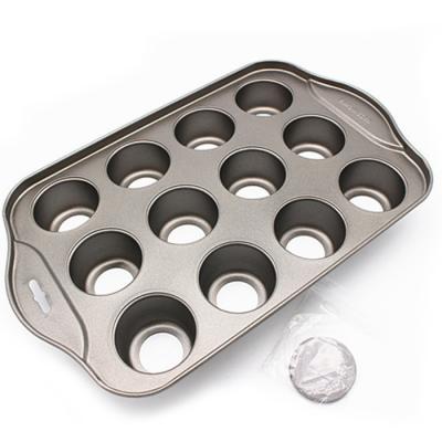 China 12 Series Mini Roll Cake Mold DIY Paper Cup Viable Live Bottom Cake Pan Tools For Baking for sale