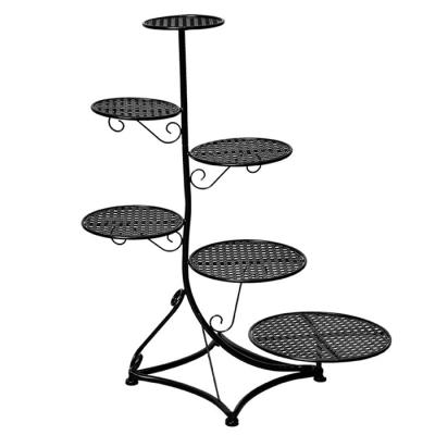 China Workable European Style 5/6-Layer Mesh Wedding Display Stand Wrought Iron Cake Stand Dessert Table For Cake Decorating for sale