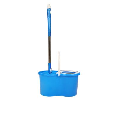 China BOOMJOY 360 Sustainable Floor Cleaning Water Self Wring Long Handle Spinning Magic Spinning Cordless Broom With Spinning Bucket for sale