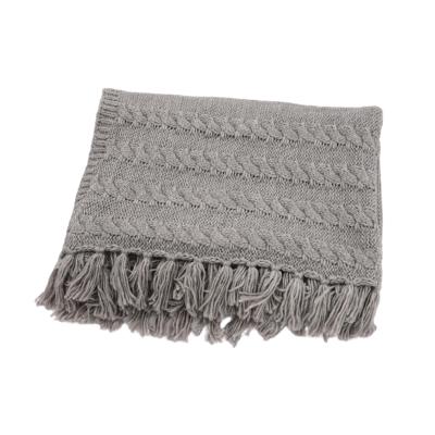 China 2020 Popular Hot Selling Cotton Winter Knitted Scarf Shawl Women for sale