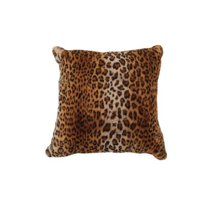 China Luxury Hotel Velvet Leopard Print Cushion Covers Decorative for sale