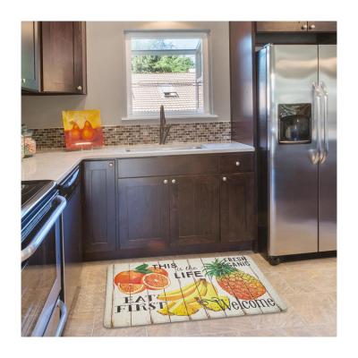 China Home PVC Anti Fatigue Mat High Quality Non Slip Kitchen Floor Mat Non Slip for sale