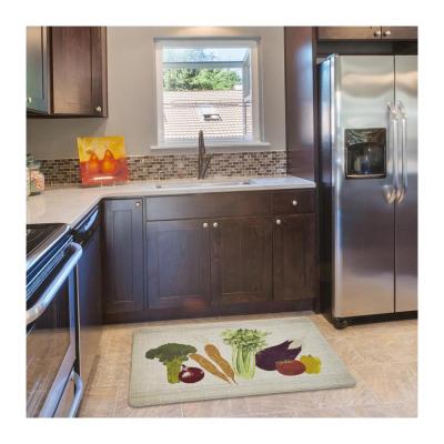 China Anti Slip Fatigue PVC Kitchen Cover Set Non Slip Waterproof Kitchen Floor Mats for sale