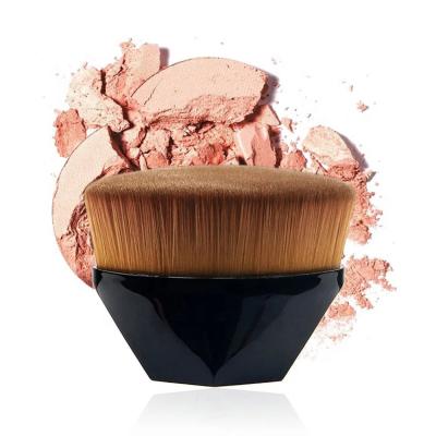 China 2019 new hot sale BB cream kabuki fashionable flat kabuki rhombic portable single makeup brush for sale