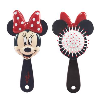 China Children Mickey Minnie Hair Accessories Comb Girls Hair Comb Cartoon Girls Massage Hair Sweep Scalp Care Air Cushion Comb for sale