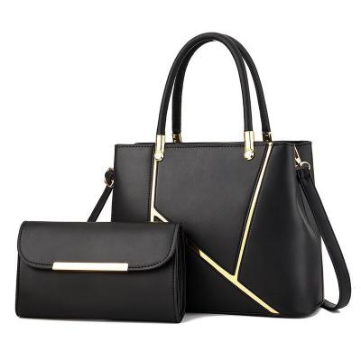 China PU 2 Piece Set Of Stereotypical Sweet Women Bag Messenger Shoulder Handbag for sale