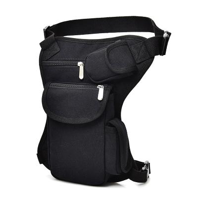 China No Canvas Leg Bag Leisure Sports Waist Bag Outdoor Tactical Multifunctional Riding Fishing Tackle Bag for sale