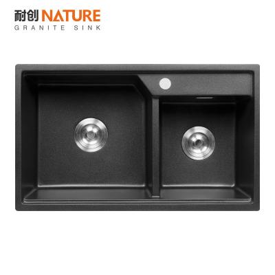 China granite kitchen sink POLGS7545 POLG S7545 for sale