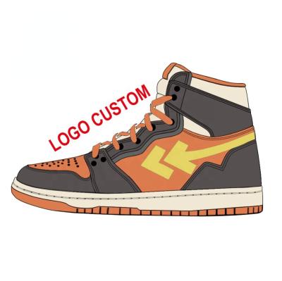 China Custom Wholesale Outdoor All-match Fashion Basketball Shoes Cheap Mens Sneakers Basketball Shoes for sale