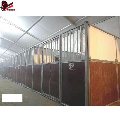 China Farms Portable Horse Stables Temporary Stables Horse Box With Bamboo Insert for sale