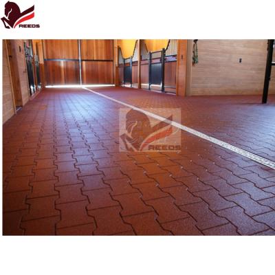 China Lightweight Dog Bone Rubber Pavers Full Fine Grain for sale