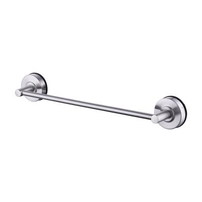 China BRIEF High Quality Bathroom 304 Stainless Steel Bar Vacuum Suction Single Cup Towel Rack for sale