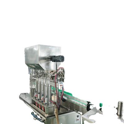 China High Speed ​​Food Full Auto Bottle Filling Machine For Ketchup Jam Sauce Filling Production Line for sale