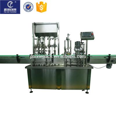 China APPAREL Honey Liquid Filler Straw Jam Professional Bottle Filling Capping Machine With Cap Elivator for sale