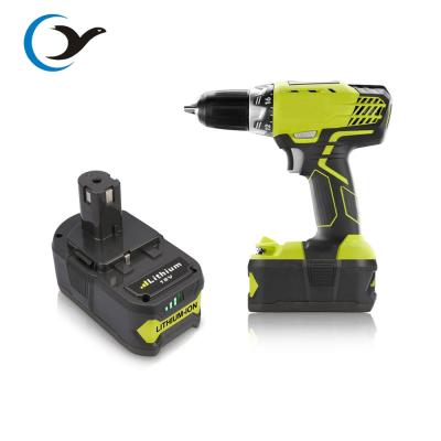 China Best Machine-Supply P108 Power Handheld Drills Machine P105 P102 P103 P107 P108 3000mAh Batteries For Ryobi Cordless Tools Battery for sale