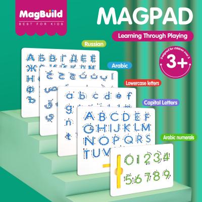 China Eductional Preschool Toys Ebay|Amazon|Wish A to Z Alphabet Tracing Board Letters Learning Toys for Kids Drawing Board Magpad Arabic Enrollment Board for sale