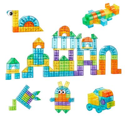 China Toy MagBuild 43 PCS Online Toy Cubes Magnetic Building Block For Kids Creative STEM Educational Toys for sale