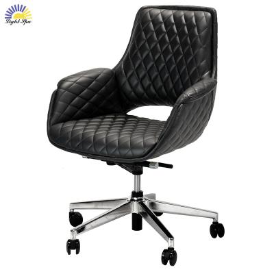 China Modern  Luxury LightSpa Popular PU Leather Swivel Salon Chair Styling Cotton Office Chair Adjustable Salon Chair for sale