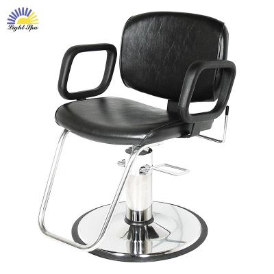 China Modern  Luxury LightSpa Lifting Hairdressing Beauty Salon Furniture Styling Barber Chair for sale