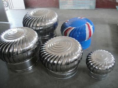 China Steel wind powered roof ventilators,wind driven roof ventilator for sale