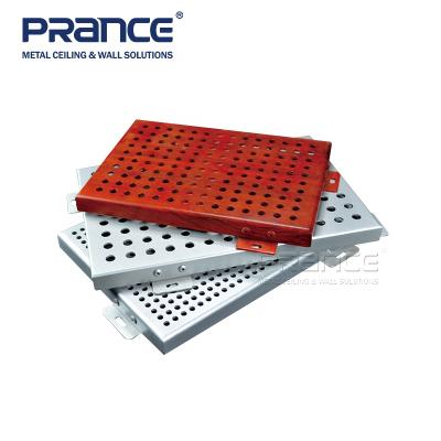 China Artistic Effect Perforated Aluminum Solid Panel For Ceiling Or Curtain Wall for sale