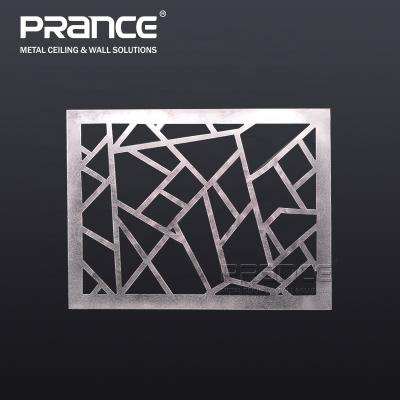 China Artistic Effect Carved Aluminum Solid Panel For Office Building Facade Design for sale