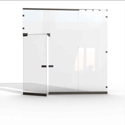 China Wholesale Acid Etched Single Glass Aluminum Partition Glass for sale