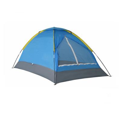 China Outdoor thickened rainproof camping tent glamping building tent single person portable manual door folding for sale